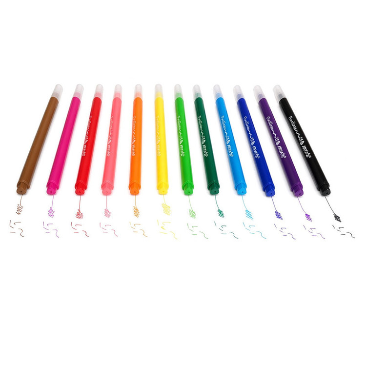 روان نویس 0.7 میلی متری آریا مدل FINE LINER بسته 12 عددی