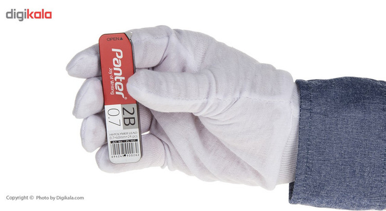 نوک مداد نوکی 0.7 میلی متری پنتر مدل Hi-Polymer بسته 2 عددی