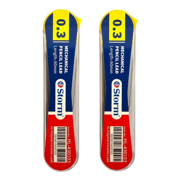 نوک مداد نوکی 0.3 میلی متری استورم مدل HL-430103 بسته 2 عددی