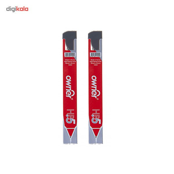 نوک مداد 0.5 میلیمتری اونر مدل High Polymer بسته 2 عددی