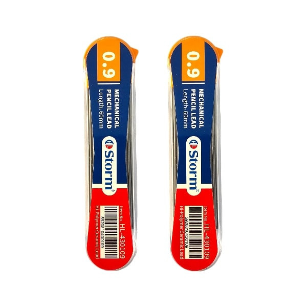 نوک مداد نوکی 0.9 میلی متری استورم مدل HL-430109 بسته ۲ عددی