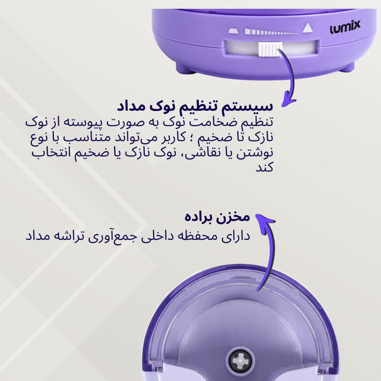 تراش برقی لومیکس مدل Monster002