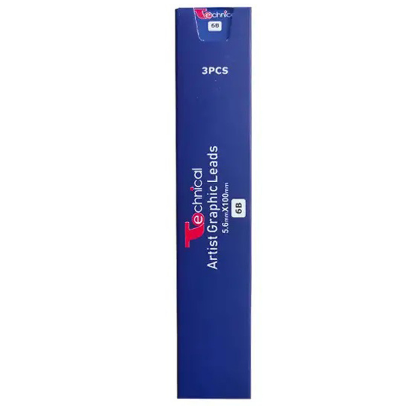 نوک مداد نوکی 5.6 میلی متری تکنیکال مدل آرتیست گراف کد 6B