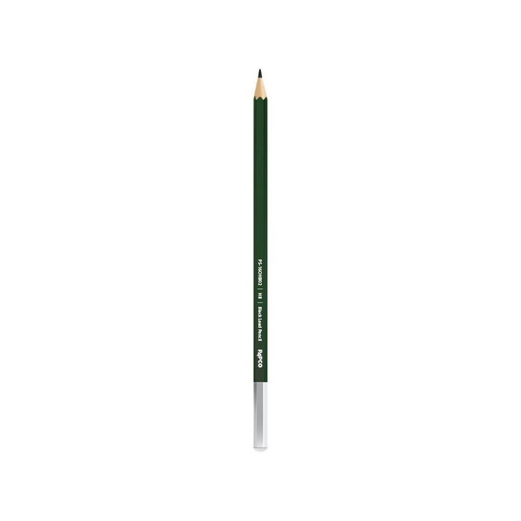مداد مشکی پاپکو با درجه سختی HB کد -PS-16OHB0212 بسته 12عددی
