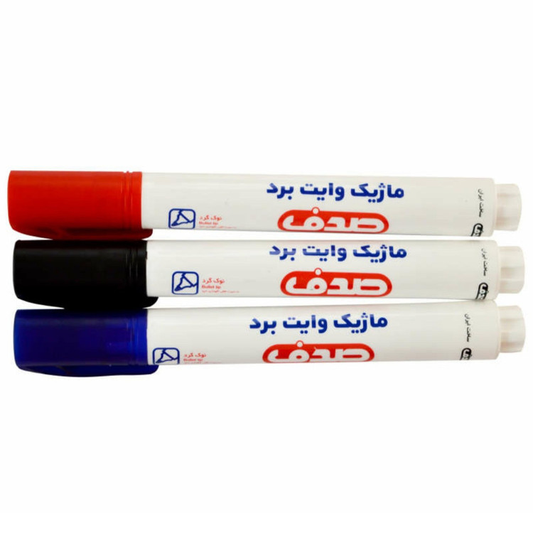 ماژیک وایت برد صدف مدل 4236 بسته 12 عددی