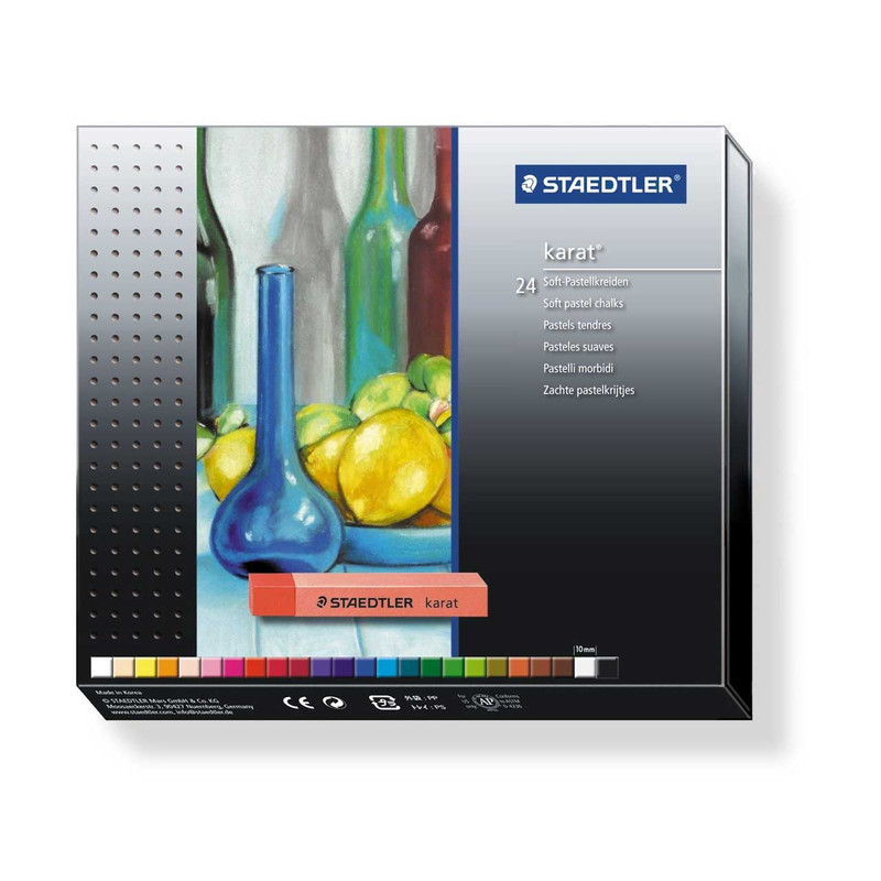 پاستل گچی استدلر 24 رنگ کد 2430-C24