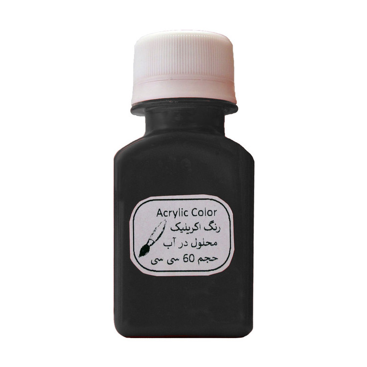 رنگ اکریلیک کد 4 حجم ۶۰ میلی لیتر بسته 8 عددی