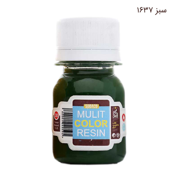 رنگ رزین سوداکو مدل مولتی رزین حجم 30 میلی لیتر