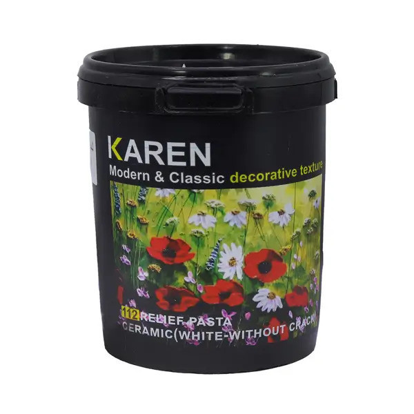 خمیر تکسچر لاینی کارن مدل سرامیک کد 112 حجم 1200 میلیلیتر