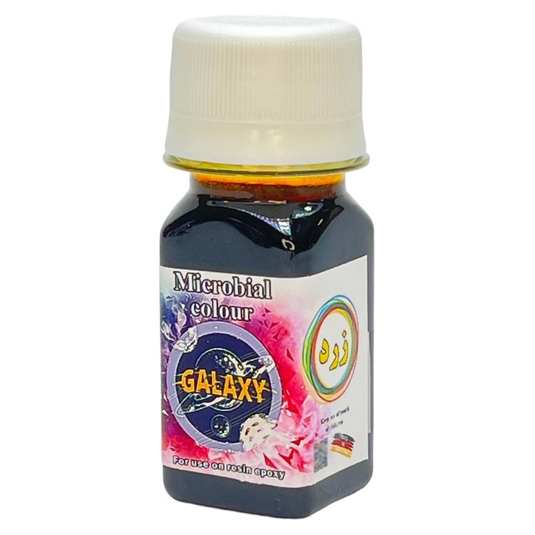 رنگ رزین اپوکسی گلکسی مدل میکروبی حجم 40 میلی لیتر