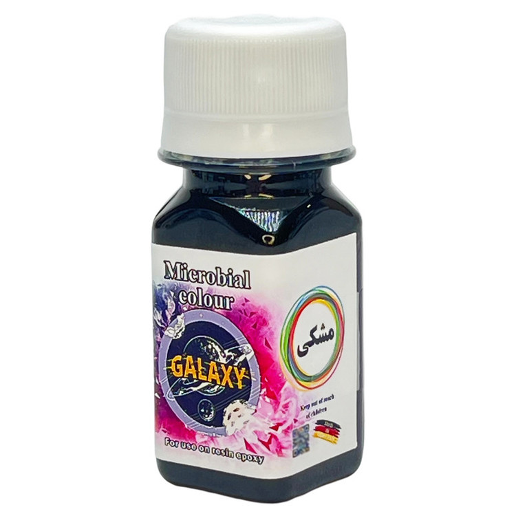 رنگ رزین اپوکسی گلکسی مدل میکروبی حجم 40 میلی لیتر