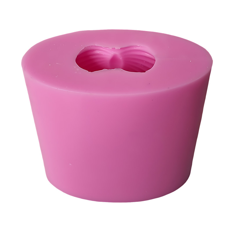 قالب شمع مدل صدف طرح طاووس کد C10CM