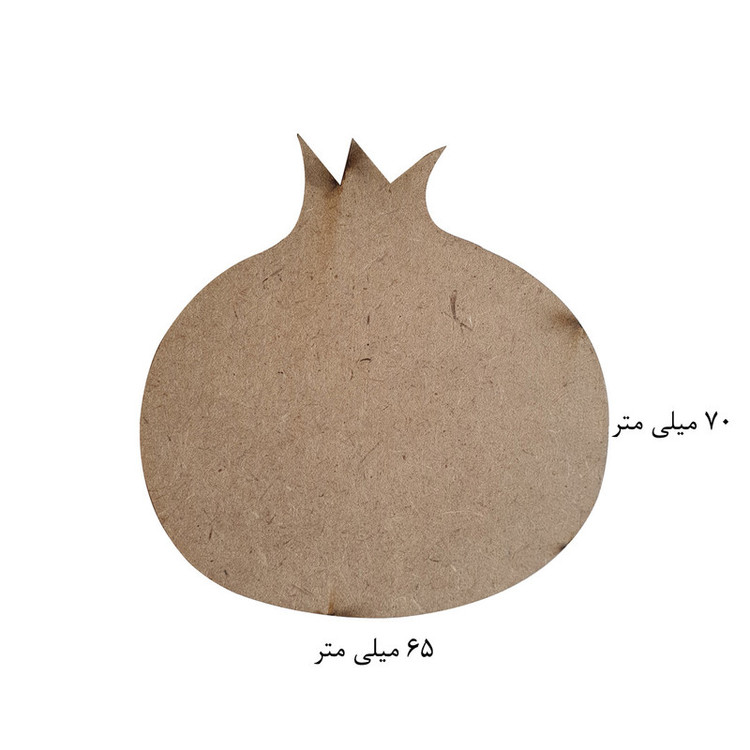 تخته چوب مدل خام انار یلدا مجموعه 8 عددی