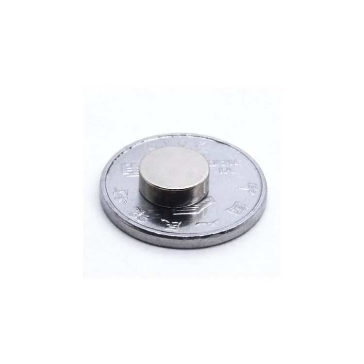 آهن ربا مدل نئودیمیوم دیسک کد 8x3mm بسته 5 عددی