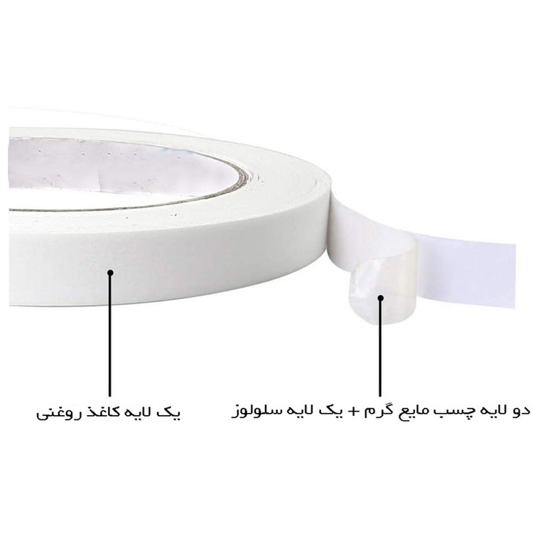 چسب دوطرفه مدل 99999 عرض 1 سانتی متر