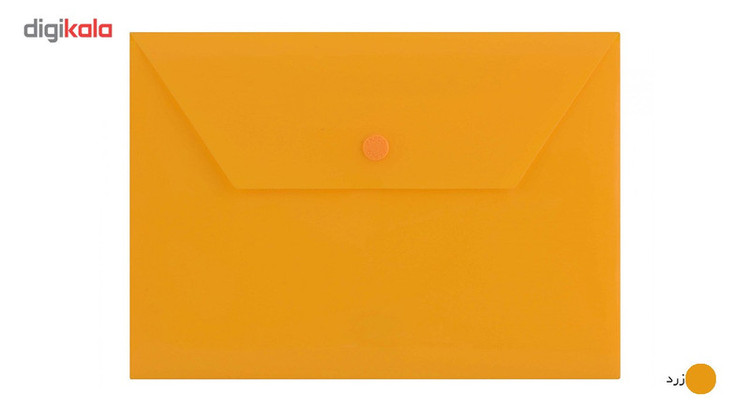 پوشه دکمه دار پاپکو کد B5-ClearM سایز A5