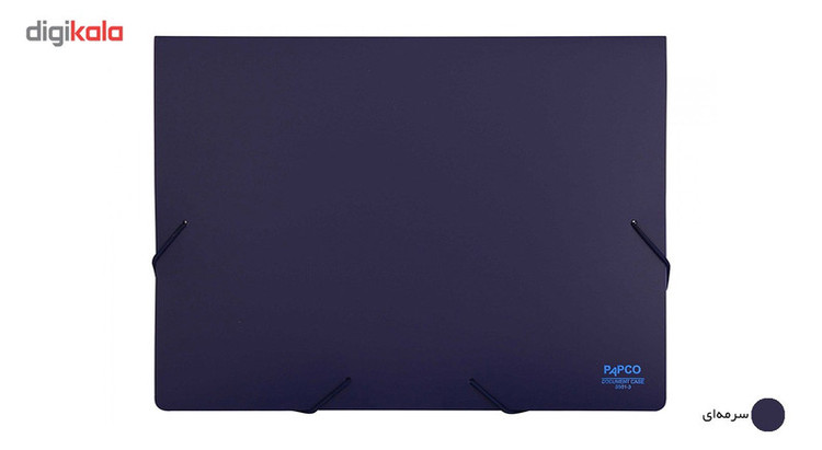 پوشه کش دار پاپکو کد S-501 سایز A4