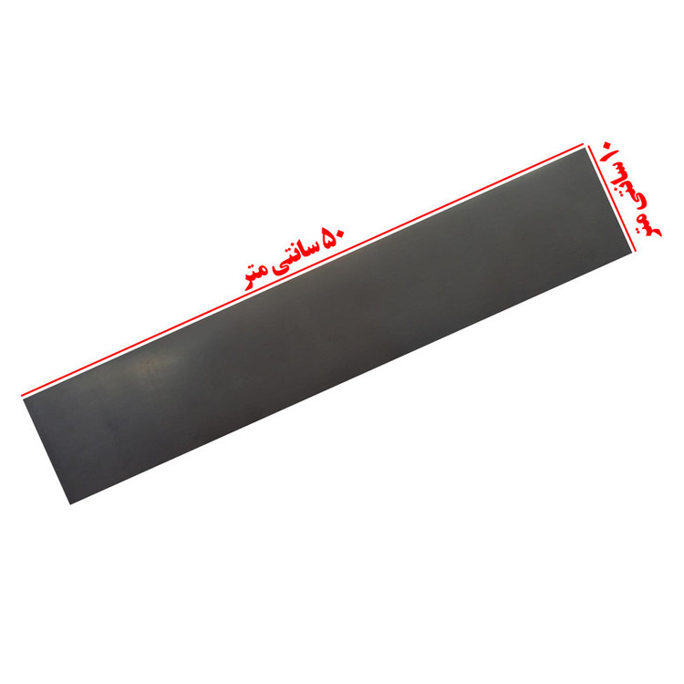 آهنربا ورقه ای لاستیکی مدل Rubber ابعاد 10x50 سانتیمتر