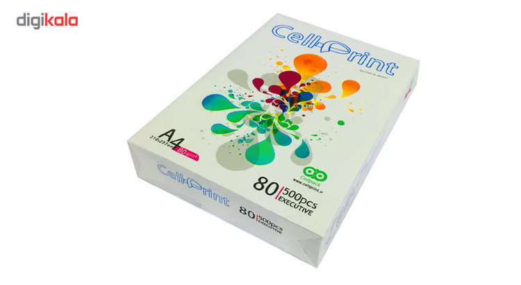 کاغذ A4 سل پرینت 80 گرمی مدل EXACTIVE بسته 500 عددی
