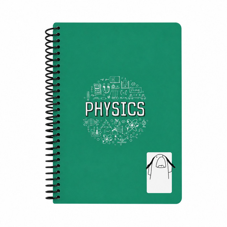دفتر مشق ۱۰۰ برگ سیمی الیپون مدل Physics