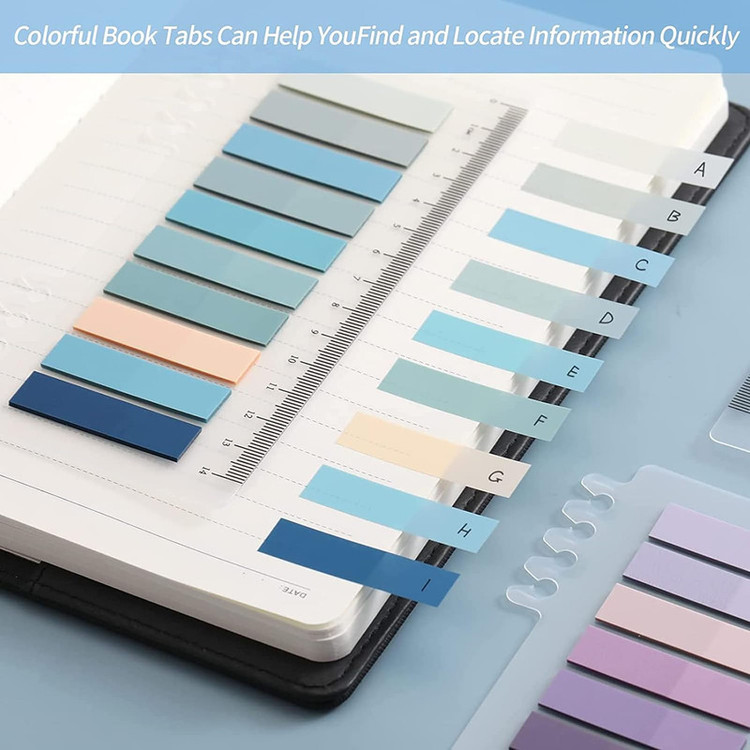 کاغذ یادداشت چسب دار مدل Filing Tabs on Ruler بسته 4 عددی