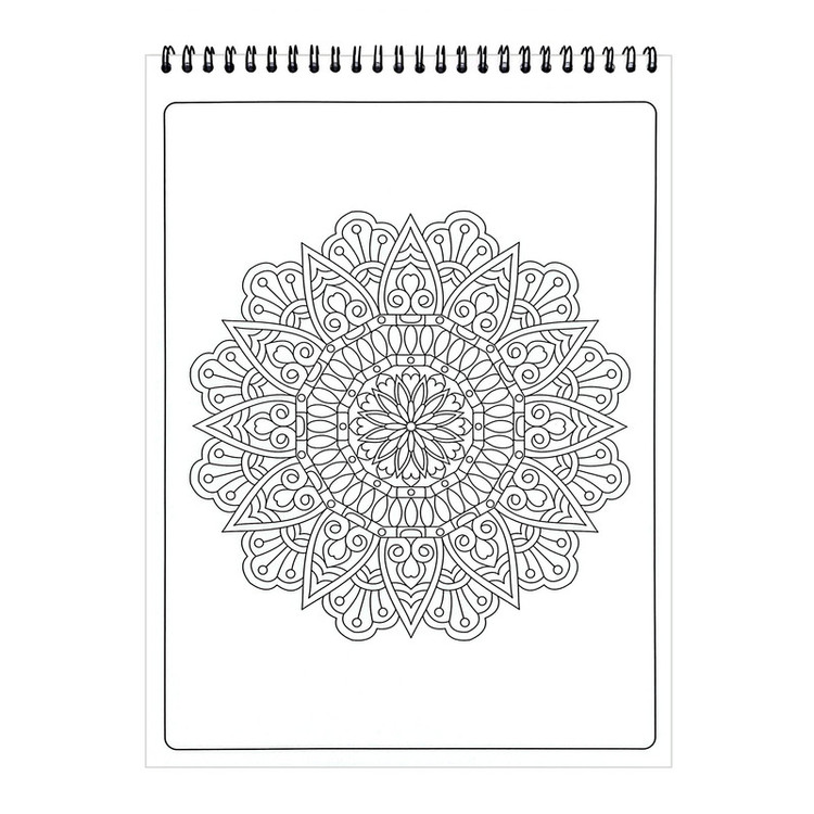 دفتر رنگ آمیزی بزرگسالان 40 برگ سیمی ایمان کد 03