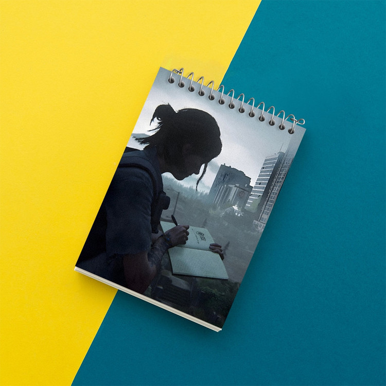دفتر یادداشت 50 برگ خندالو مدل لست آف آس (The Last Of Us) کد F1333