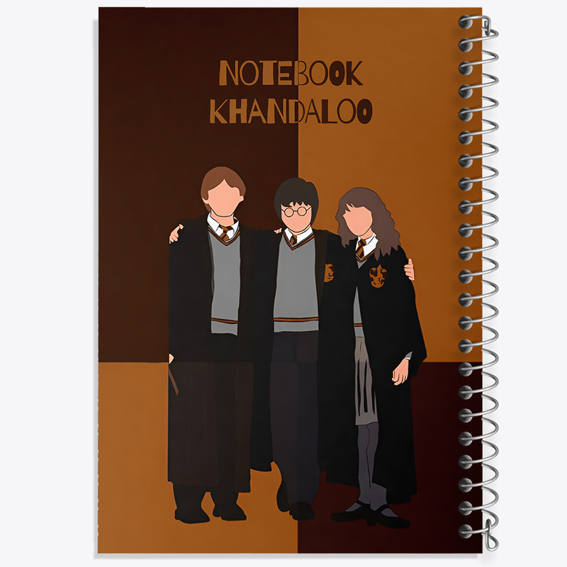 دفتر نقاشی 50 برگ خندالو طرح هری پاتر (Harry Potter) کد N7204