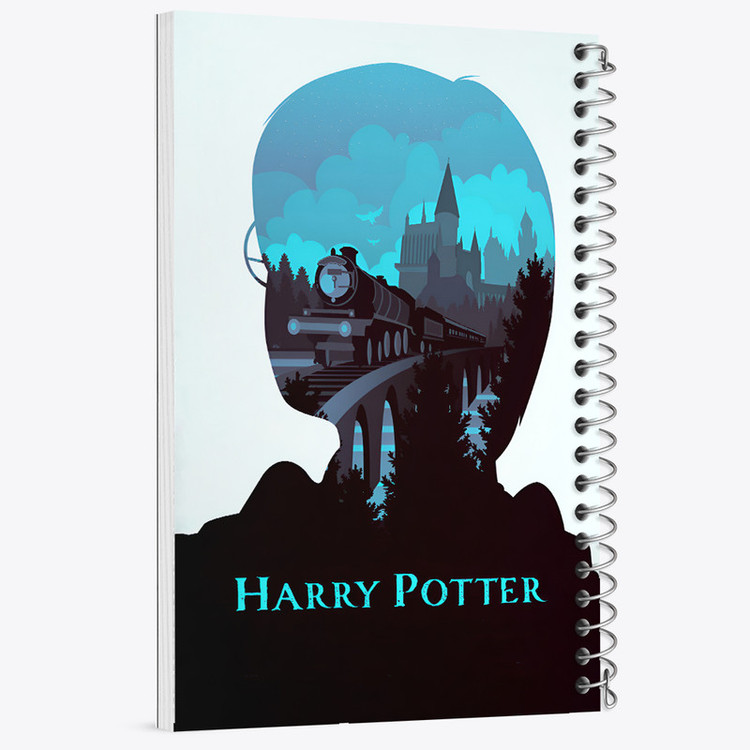 دفتر مشق 100 برگ خندالو طرح هری پاتر (Harry Potter) کد N3162