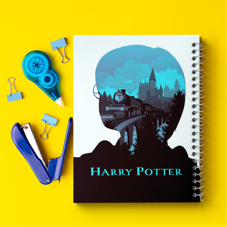دفتر مشق 100 برگ خندالو طرح هری پاتر (Harry Potter) کد N3162