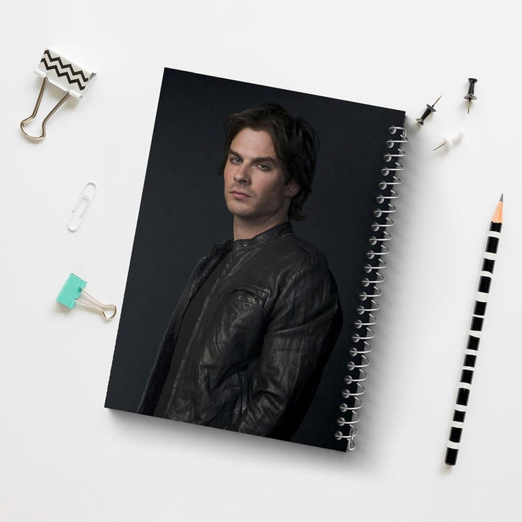 دفتر مشق 100 برگ خندالو طرح دیمون سالواتوره خاطرات یک خون آشام The Vampire Diaries کد 23702