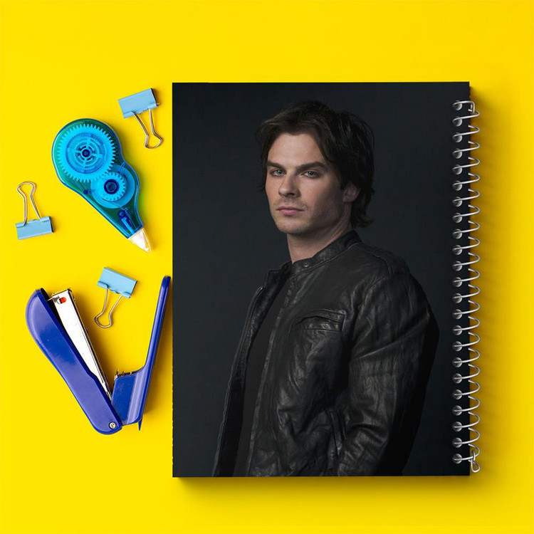 دفتر مشق 100 برگ خندالو طرح دیمون سالواتوره خاطرات یک خون آشام The Vampire Diaries کد 23702
