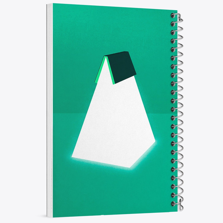 دفتر شطرنجی 50 برگ خندالو مدل کتاب (Book) کد F237