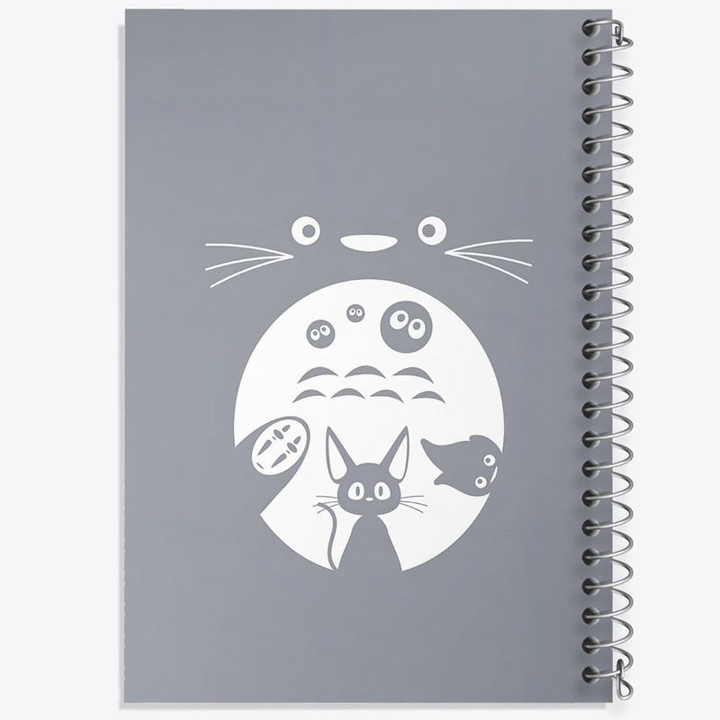 دفتر مشق 50 برگ خندالو طرح انیمه توتورو (Totoro)  کد N4032