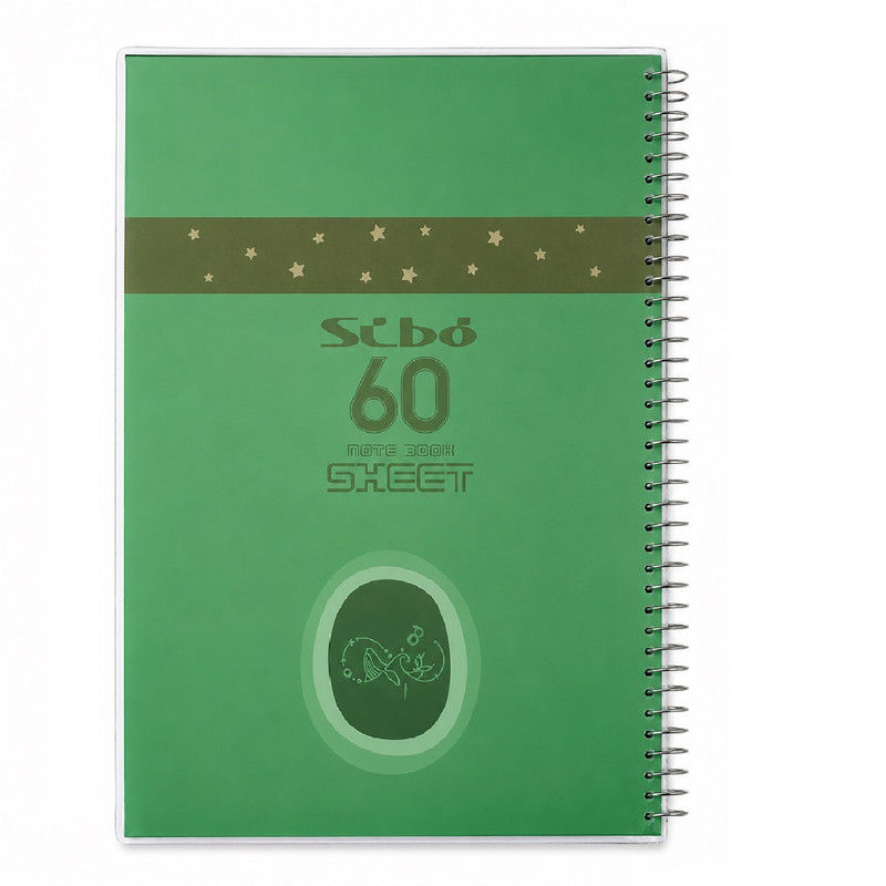 دفتر مشق 60 برگ سیمی سیبو مدل F10