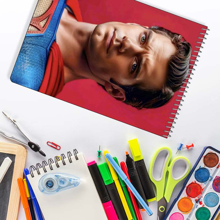 دفتر نقاشی 50 برگ سیمی کارنیکا طرح سوپرمن Superman کد 37517