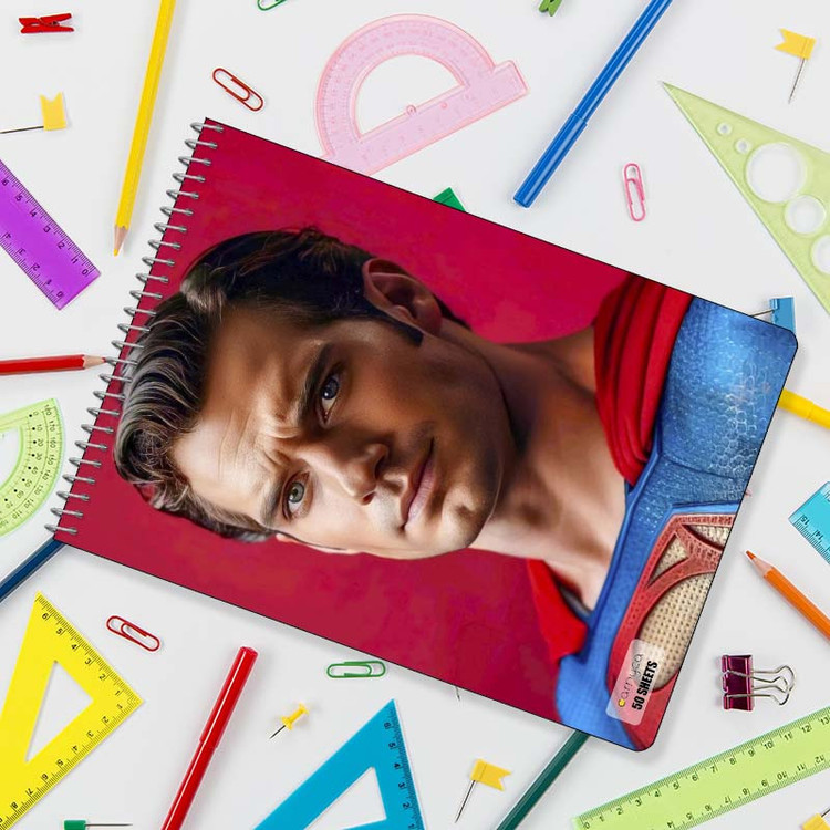 دفتر نقاشی 50 برگ سیمی کارنیکا طرح سوپرمن Superman کد 37517