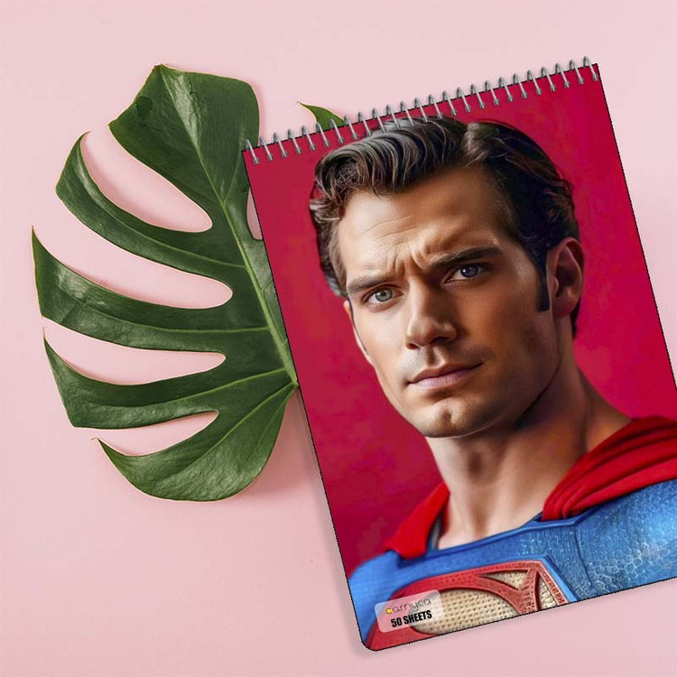 دفتر نقاشی 50 برگ سیمی کارنیکا طرح سوپرمن Superman کد 37517