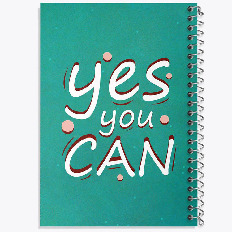 دفتر نقاشی 50 برگ خندالو مدل Yes You Can کد 10046