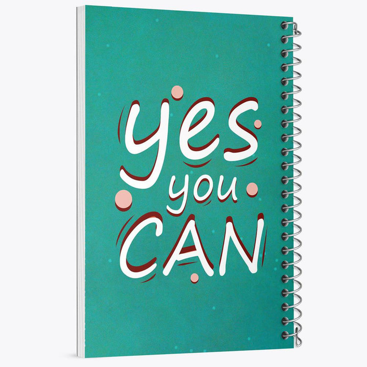 دفتر نقاشی 50 برگ خندالو مدل Yes You Can کد 10046