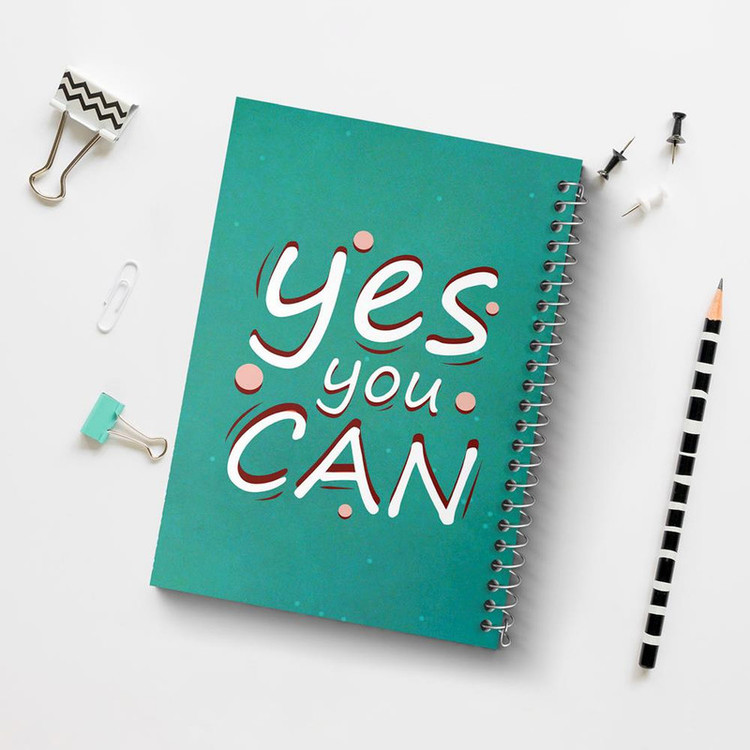 دفتر نقاشی 50 برگ خندالو مدل Yes You Can کد 10046