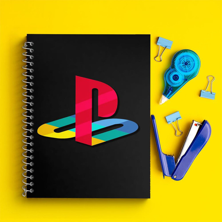دفتر زبان 50 برگ خندالو مدل سه خط طرح گیمر Gamer کد 3899