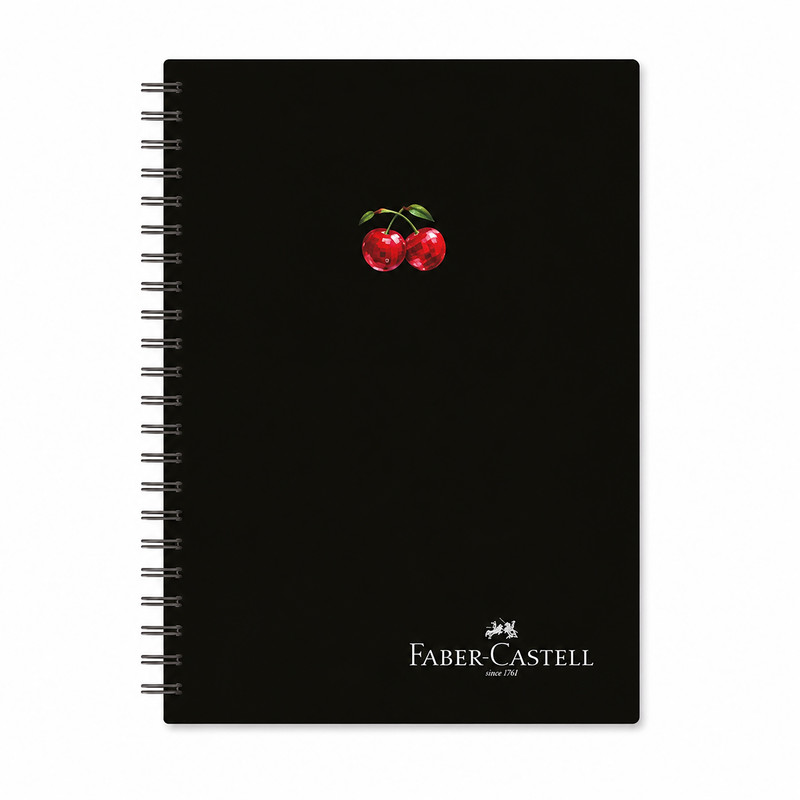 دفتر شطرنجی 100 برگ سیمی فابر کاستل مدل Cherry Disco