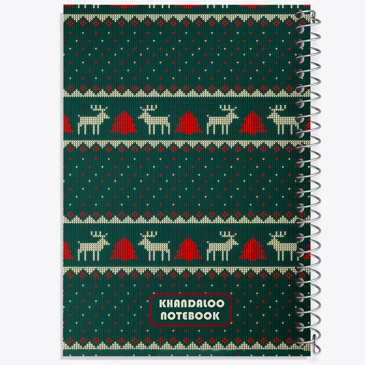 دفتر نقاشی 50 برگ خندالو طرح کریسمس (Christmas) کد N6122