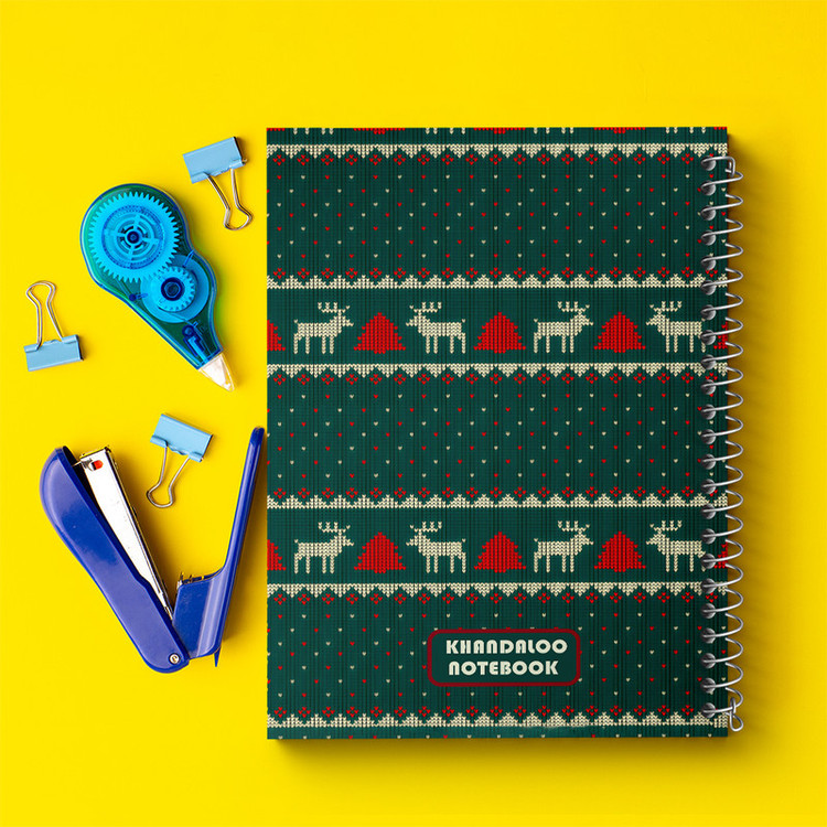 دفتر نقاشی 50 برگ خندالو طرح کریسمس (Christmas) کد N6122