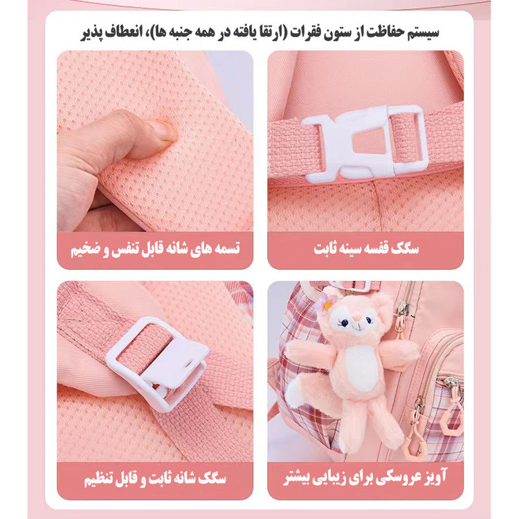 کوله پشتی مدل عروسکی