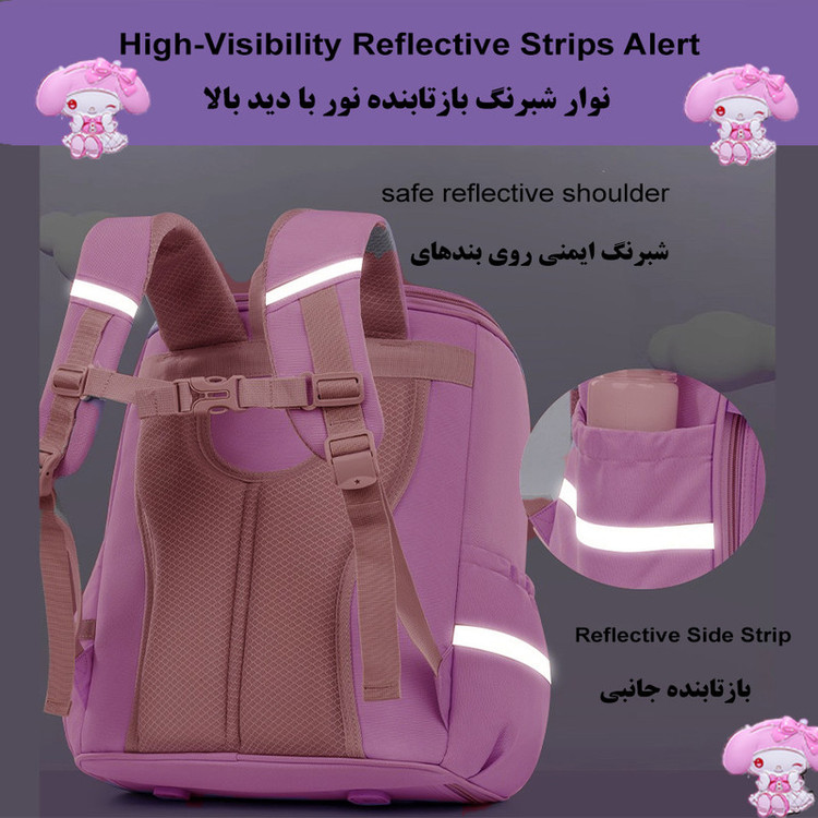 کوله پشتی طرح ملودی مدل 5197