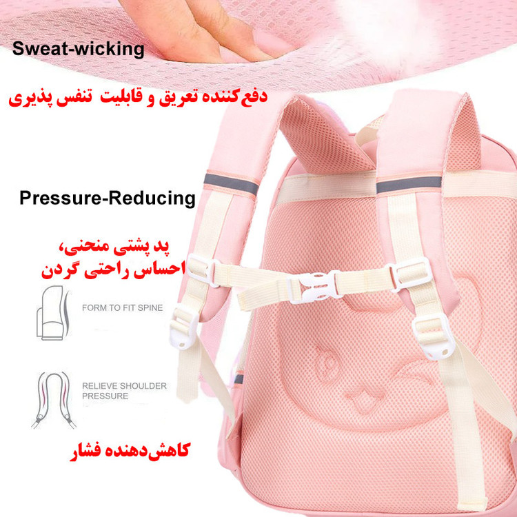 کوله پشتی مدرسه میو استار کد 5484