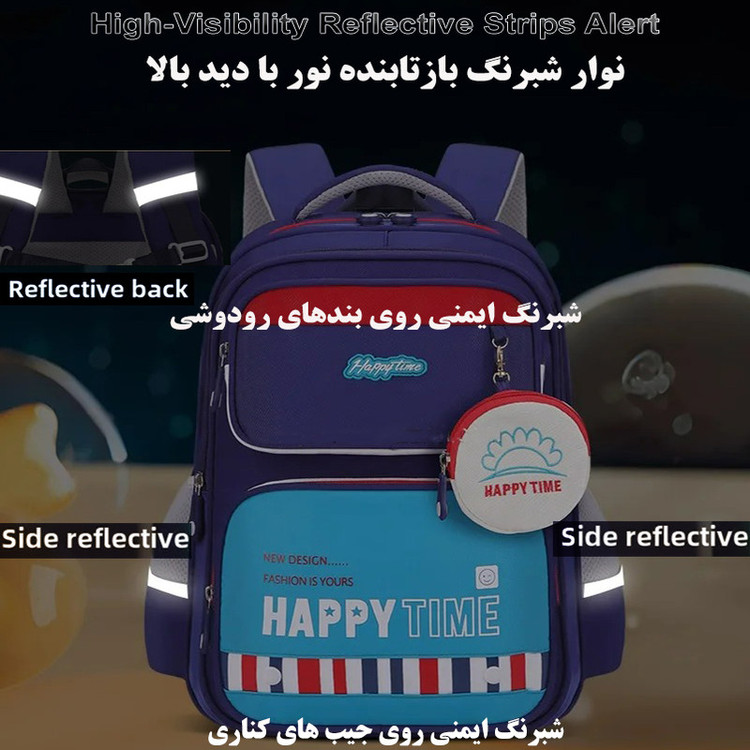 کوله پشتی هپی تایم کد 5335