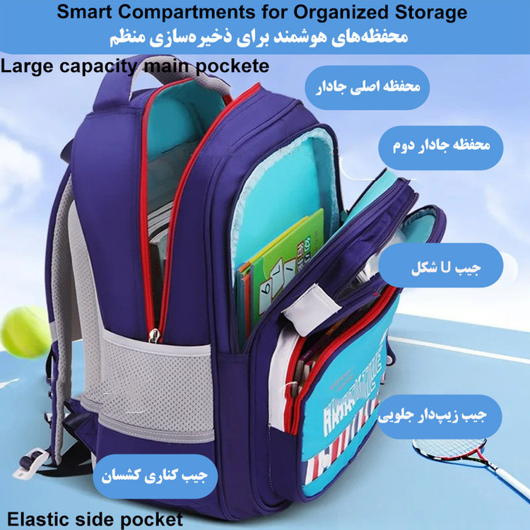 کوله پشتی هپی تایم کد 5335